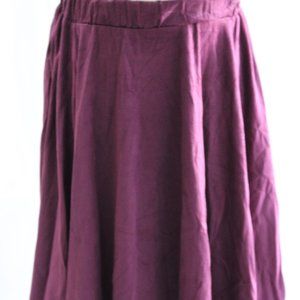 NEW purple soft skirt, passes knees, really comfy.